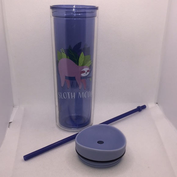 Cool Gear Sloth Mode 20 oz Tumbler with Straw - Picture 7 of 9